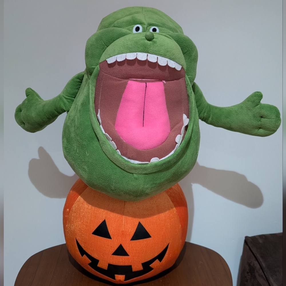 Plush Slimer Ghostbusters Halloween Decoration
